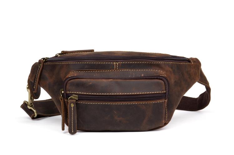 The Fanny Pack  Classic Men's Leather Bum Bag – The Real Leather Company