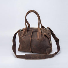 Vintage Leather Handbag for men Travel Bag Shoulder Bag Messenger Bag for men