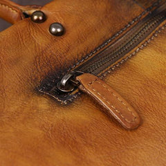 Vintage Color Gray Block Women Leather Tote Handbags Shopping Bag Purse Handbags Shoulder Bags