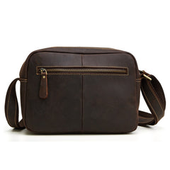 Vintage Cool Leather Mens Messenger Bags Shoulder Bag CrossBody Bags For Men