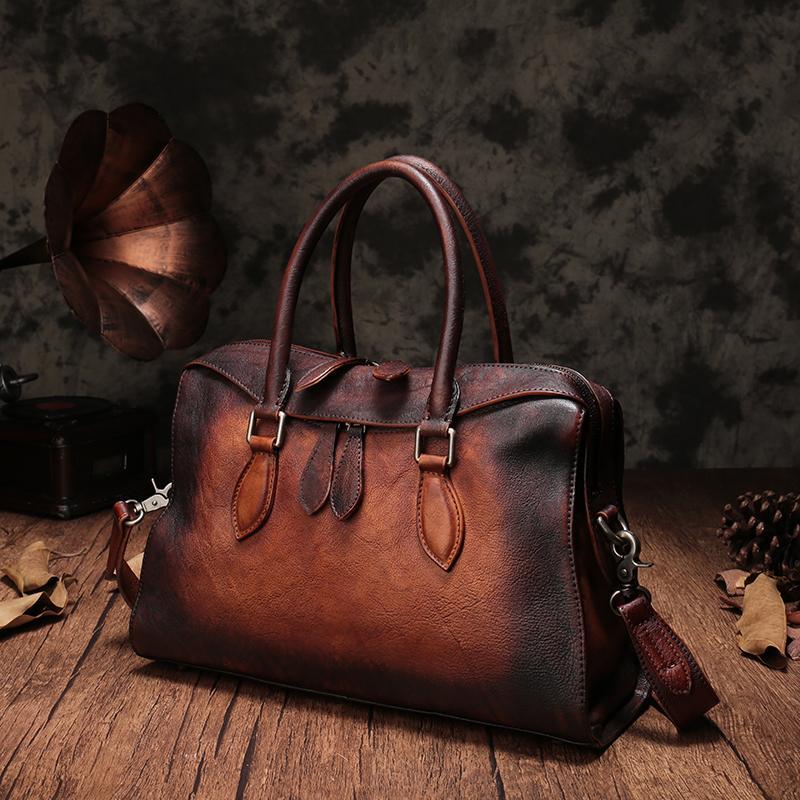 Vintage leather handbags hotsell purses