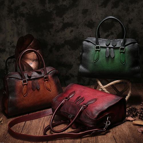 Retro discount leather purses