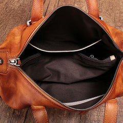 Vintage Womens Red Leather Handbag Purse  Shoulder Handbags Crossbody Bags for Ladies
