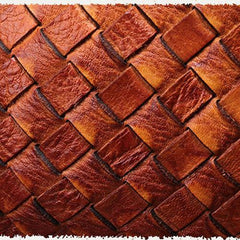 Brown Cute Leather Womens Backpacks Small Braided Leather Backpack Trendy Backpacks for Ladies