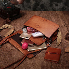 Green Womens Vintage Leather Shoulder Purse Brown Studded Small Red Side Bag Purse for Ladies
