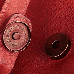 Fashion Womens Red Leather Satchel Handbag Small Brown Satchel Bag Crossbody Bags for Ladies