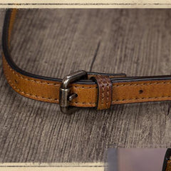 Leather Vintage Red Womens Side Bag Square Flap Over Satchel Shoulder Bag Crossbody Bag Purse for Ladies