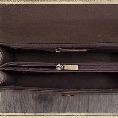 Leather Vintage Red Womens Side Bag Square Flap Over Satchel Shoulder Bag Crossbody Bag Purse for Ladies