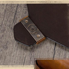 Brown Vintage Ladies Leather Small Satchel Shoulder Bag Purse Green Side Bag for Women