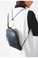 Vintage Leather Unique Womens Backpack Fashion Backpacks Purse for Women