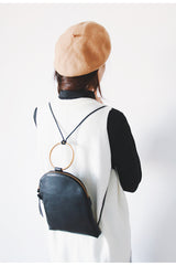 Vintage Leather Unique Womens Backpack Fashion Backpacks Purse for Women