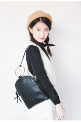 Vintage Leather Unique Womens Backpack Fashion Backpacks Purse for Women