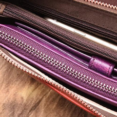 Vintage Small Black Leather Womens Shoulder Bag Clutch Purse Brown Side Bag for Ladies