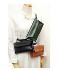 Women LEATHER Fanny Pack Cute WOMEN Brown Sling Bag Small Waist BAG FOR WOMEN