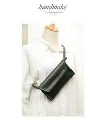 Women LEATHER Fanny Pack Cute WOMEN Brown Sling Bag Small Waist BAG FOR WOMEN