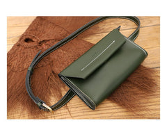 Women LEATHER Fanny Pack Cute WOMEN Brown Sling Bag Small Waist BAG FOR WOMEN