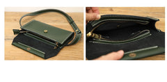 Women LEATHER Fanny Pack Cute WOMEN Brown Sling Bag Small Waist BAG FOR WOMEN