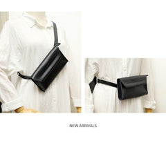 Women LEATHER Fanny Pack Cute WOMEN Brown Sling Bag Small Waist BAG FOR WOMEN
