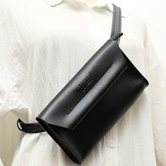 Women LEATHER Fanny Pack Cute WOMEN Brown Sling Bag Small Waist BAG FOR WOMEN