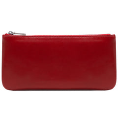 Women Red Leather Wirstlet Wallet Zipper Clutch Red Phone Wallet For Women