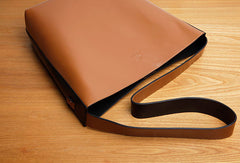Women Genuine Leather Bucket Bag Tote Bag Shopper Bag Shoulder Bag Purse For Women