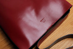 Women Genuine Leather Bucket Bag Tote Bag Shopper Bag Shoulder Bag Purse For Women