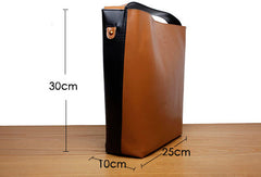 Women Genuine Leather Bucket Bag Tote Bag Shopper Bag Shoulder Bag Purse For Women