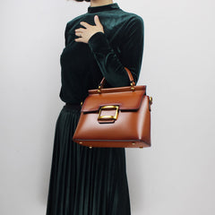 Women Leather Handbag Purse Shoulder Bag for Women Leather Crossbody Bag - EverHandmade