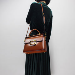 Women Leather Handbag Purse Shoulder Bag for Women Leather Crossbody Bag - EverHandmade