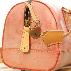 Women's Satchel Handbags Best Foggy Wax Leather Boston Handbag Purse - Annie Jewel