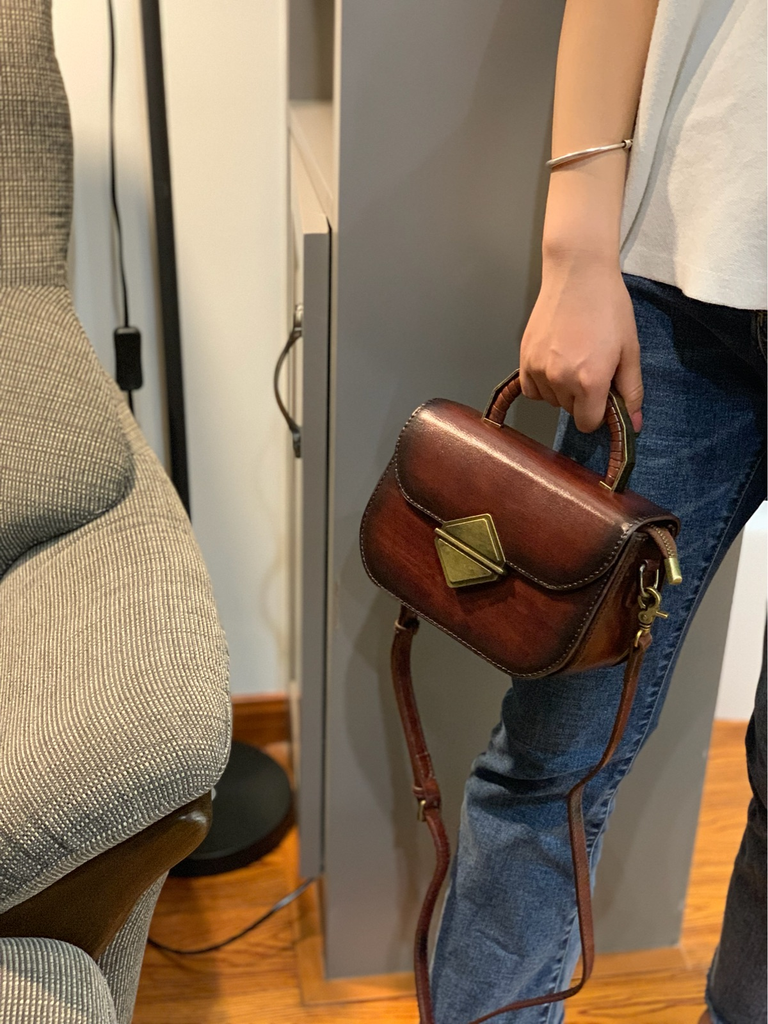 Girls leather satchel store