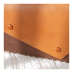 Fashion Leather Brown Women's Small Leather Shoulder Bag Satchel Bag Square Crossbody Bag