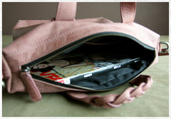 Womens Black Leather Work Handbag Purse Unique Leather Work Shoulder Purse for Ladies