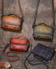 Womens Leather Satchel Bag School Shoulder Bag Best Crossbody Purse for Ladies