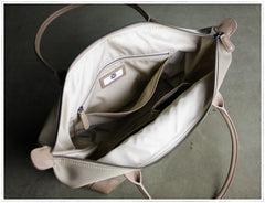 Womens Black Nylon Shoulder Tote Medium Light Pink&Black Nylon Handbag Purse for Ladies