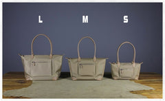 Womens Khaki Nylon Shoulder Tote Large Khaki Nylon Handbag Purse for Ladies