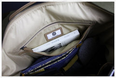 Womens Light Gray Nylon Shoulder Tote Small Light Gray&Yellow Nylon Handbag Purse for Ladies