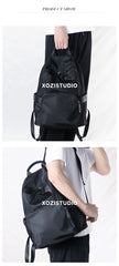 Womens Nylon Backpack Best Satchel Backpack Purse Nylon Black School Rucksack for Ladies