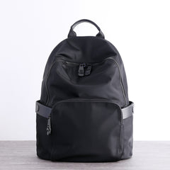 Womens Nylon Backpack Best Satchel Backpack Purse Nylon Black School Rucksack for Ladies