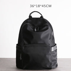 Womens Nylon Backpack Best Satchel Backpack Purse Nylon Black School Rucksack for Ladies