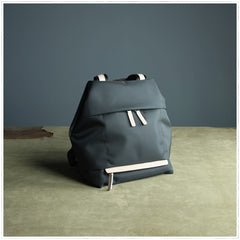 Womens Nylon Backpack Gray Best Satchel Backpack Purse Nylon School Rucksack for Ladies