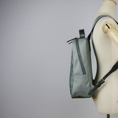 Womens Nylon Backpack Purse Light Green Best Satchel Backpack Nylon School Rucksack for Ladies