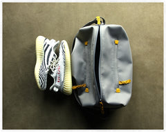 Womens Nylon Black&Pink Large Sling Bag Shoulder Sports Gym Bag Nylon Overnight Crossbody Bag for Ladies