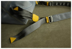 Womens Nylon Black&Pink Large Sling Bag Shoulder Sports Gym Bag Nylon Overnight Crossbody Bag for Ladies