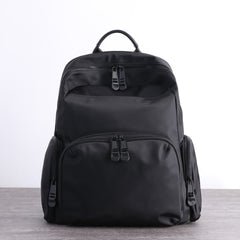 Womens Nylon Laptop Backpack Best Travel Backpack Purse Nylon Black School Rucksack for Ladies
