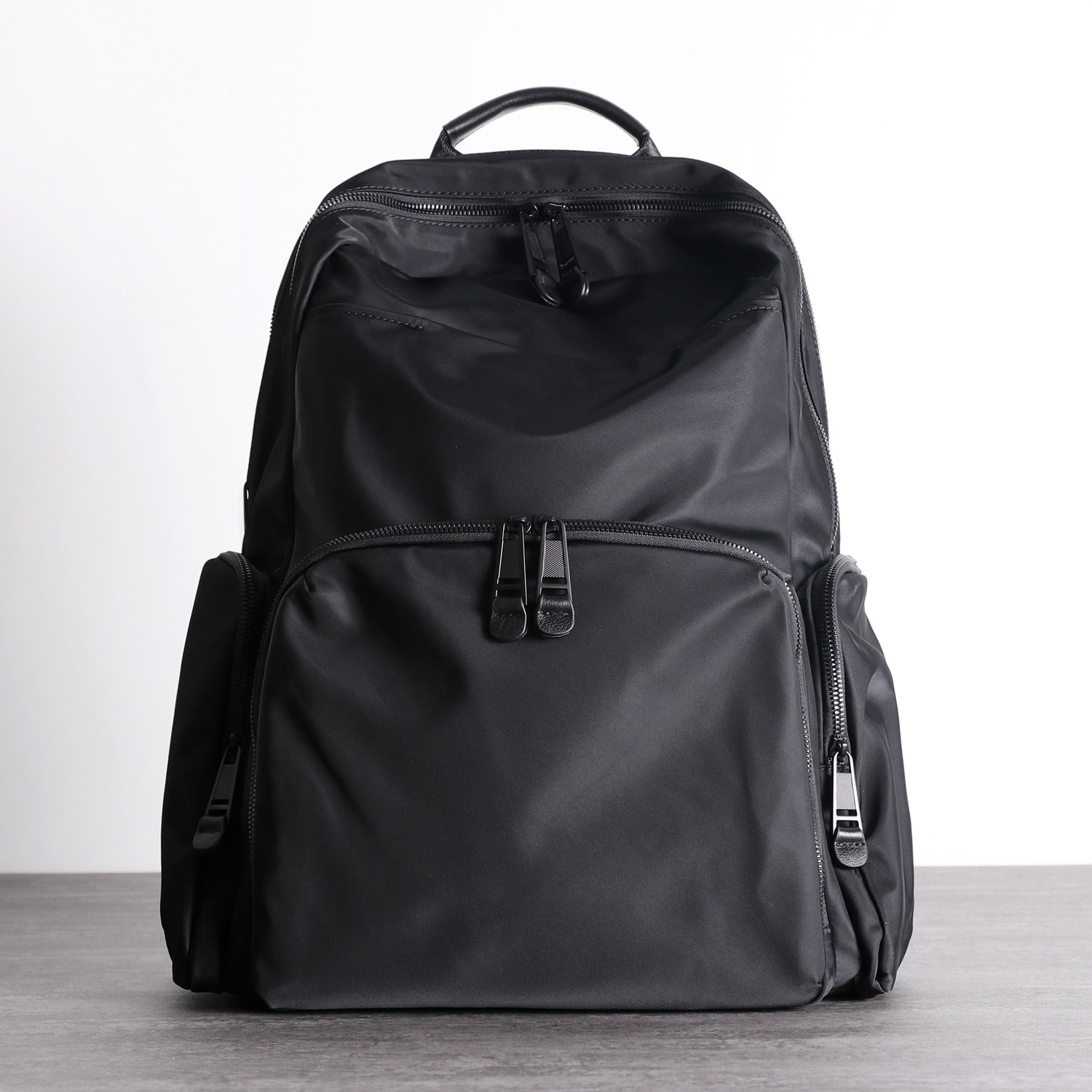 Womens Nylon Laptop Backpack Best Travel Backpack Purse Nylon Black School Rucksack for Ladies