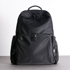 Womens Nylon Laptop Backpack Best Travel Backpack Purse Nylon Black School Rucksack for Ladies