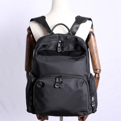Womens Nylon Laptop Backpack Best Travel Backpack Purse Nylon Black School Rucksack for Ladies