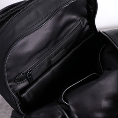 Womens Nylon Laptop Backpack Best Travel Backpack Purse Nylon Black School Rucksack for Ladies