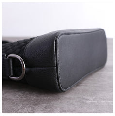 Womens Nylon Leather Shoulder Purse Womens Black Diamond Nylon Chain Shoulder Purse Nylon Chain Purse for Ladies
